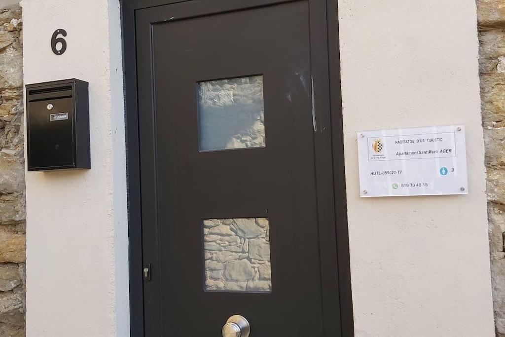 Duplex Sant Marti Apartment Ager Exterior foto
