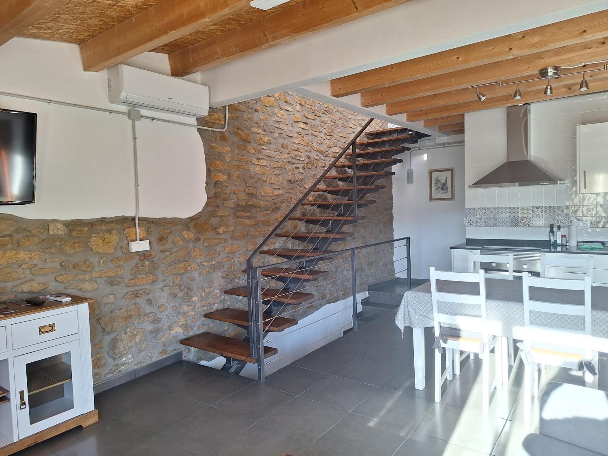 Duplex Sant Marti Apartment Ager Exterior foto